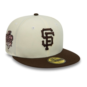 59fifty New Era San Francisco Giants Fitted Gorras Blancos | NLBUW-9518