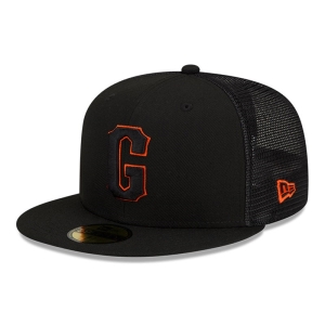 59fifty New Era San Francisco Giants MLB Batting Practice Gorras Negros | QTYMW-9750