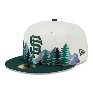 59fifty New Era San Francisco Giants Outdoor Fitted Blancos | VTANZ-2368