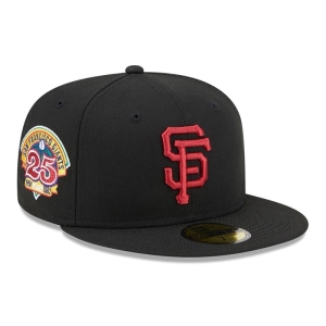 59fifty New Era San Francisco Giants State Tartan Fitted Gorras Negros | EZJDC-3974
