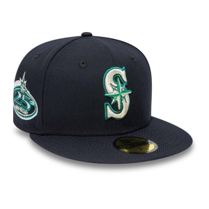 59fifty New Era Seattle Mariners 25th Anniversary Fitted Gorras Azules | BHKAQ-0259