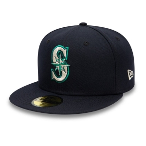 59fifty New Era Seattle Mariners Ac Perf Gorras Azules | JXLBT-7835