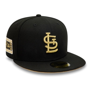 59fifty New Era St. Louis Cardinals 2006 World Series Fitted Gorras Negros | CXBSG-1256