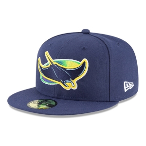 59fifty New Era Tampa Bay Rays Ac Perf Alt Gorras Azules | MOXGZ-8623