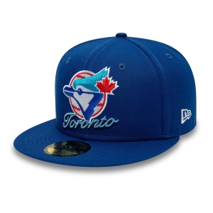 59fifty New Era Toronto Jays Dual Logo Fitted Gorras Azules | YERPV-5296
