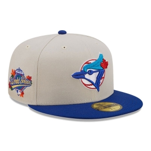 59fifty New Era Toronto Jays Fall Classic Fitted Gorras Blancos | CVFMQ-3689
