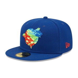 59fifty New Era Toronto Jays Infrared Fitted Gorras Azules | IZDKF-5168