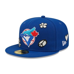 59fifty New Era Toronto Jays MLB Sunlight Pop Gorras Azules | FNIKJ-4356