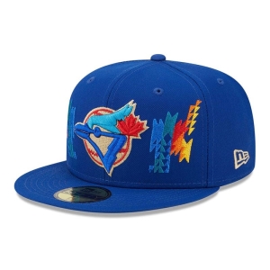59fifty New Era Toronto Jays Southwestern Fitted Gorras Azules | RFGXO-2601