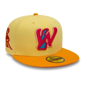 59fifty New Era Wilmington Rocks Milb Soft Fitted Gorras Amarillos | EBRVU-1938