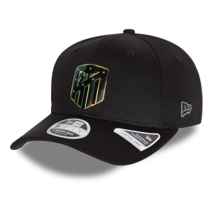 9fifty New Era Atletico Madrid Stretch Snap Gorras Negros | TUHPX-5106
