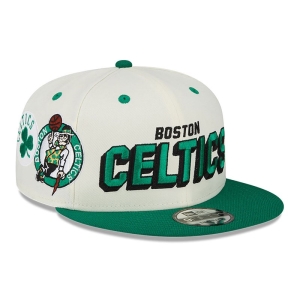 9fifty New Era Boston Celtics Awake Gorras Blancos | ICSYV-2576