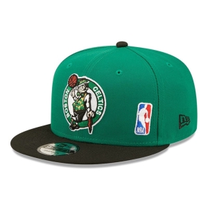 9fifty New Era Boston Celtics NBA Letter Arch Gorras Verdes | WEHLZ-6954