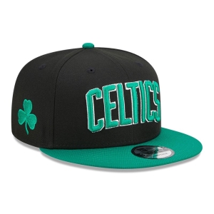 9fifty New Era Boston Celtics NBA Statement Gorras Negros | OCLQH-7654