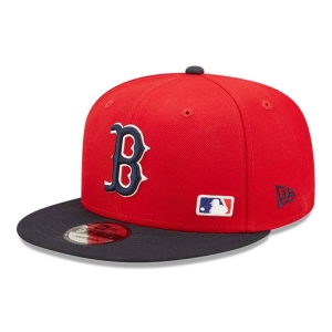 9fifty New Era Boston Sox MLB Letter Arch Gorras Rojos | CTMBF-8203