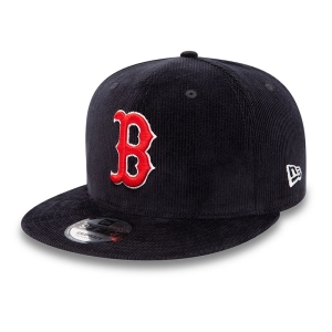 9fifty New Era Boston Sox Team Colour Cord Gorras Azules | UIDLK-0581
