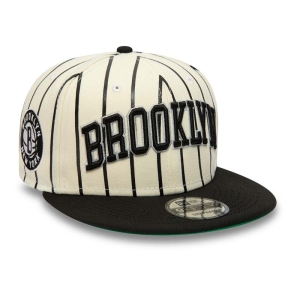 9fifty New Era Brooklyn Nets City Arch Gorras Blancos | BXHIU-7305