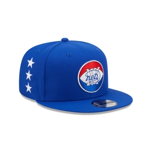 9fifty New Era Brooklyn Nets NBA Classic Gorras Azules | OVSBT-4617