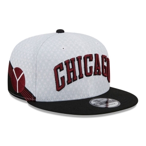 9fifty New Era Chicago Bulls Authentics City Edition Gorras Blancos | JQOSL-2570