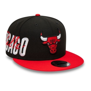 9fifty New Era Chicago Bulls Side Font Gorras Negros | MRUAX-8026