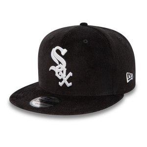 9fifty New Era Chicago Sox Team Colour Cord Gorras Negros | UZAIE-9568