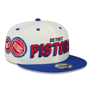 9fifty New Era Detriot Pistons Awake Blancos | HSYPD-8509