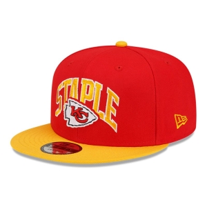 9fifty New Era Kansas City Chiefs X Staple Gorras Rojos | YZPND-7810
