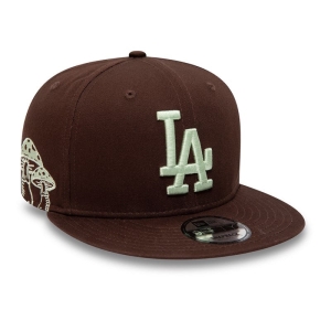 9fifty New Era La Dodgers Patch Gorras Marrom | DTCQZ-4596