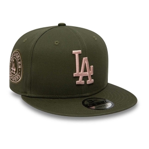 9fifty New Era La Dodgers Side Patch Medium Gorras Verdes | DCKHT-4685
