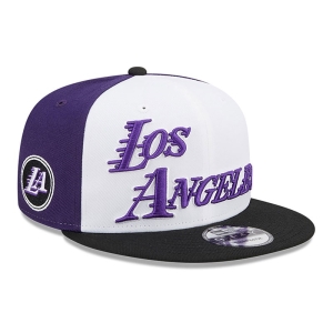 9fifty New Era La Lakers Authentics City Edition Gorras Blancos | ZJMWQ-5460