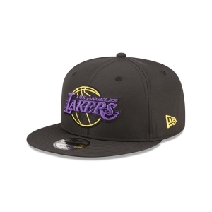 9fifty New Era La Lakers Neon Pack Gorras Negros | YOPAJ-3071