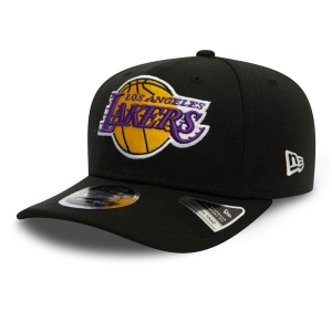 9fifty New Era La Lakers Stretch Snap Gorras Negros | IAGDW-3671