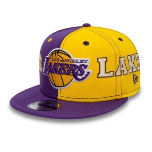 9fifty New Era La Lakers Teamsplit Gorras Morados | LMAPZ-2718