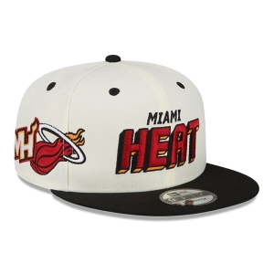 9fifty New Era Miami Heat Awake Gorras Blancos | NHTPA-9651