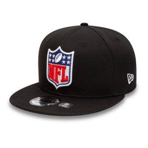 9fifty New Era NFL Logo Shield Gorras Negros | ICDVU-3785
