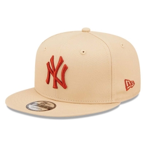 9fifty New Era New York Yankees League Essential Gorras Creme | EPIBS-9208