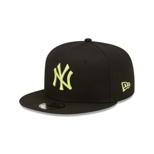 9fifty New Era New York Yankees League Essentials Gorras Negros | UDCNY-7891