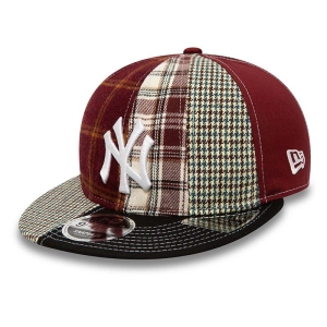 9fifty New Era New York Yankees MLB Patch Panel Gorras Rojos | XYFDB-4268
