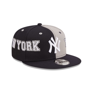 9fifty New Era New York Yankees Teamsplit Gorras Azules | FNKDT-5689