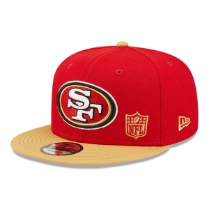 9fifty New Era San Francisco 49ers NFL Letter Arch Gorras Rojos | LYXJB-3806
