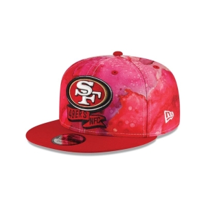 9fifty New Era San Francisco 49ers NFL Sideline 2022 Gorras Rojos | CDVPM-9352