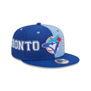9fifty New Era Toronto Jays Teamsplit Gorras Azules | LPDOX-4386