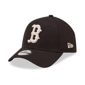 9forty New Era Boston Sox League Essential Kids Adjustable Gorras Negros | RQBLT-0723