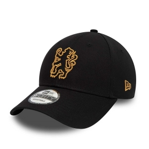 9forty New Era Chelsea Fc Outline Adjustable Gorras Negros | ZAVNI-7283