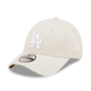 9forty New Era La Dodgers League Essential Adjustable Gorras Creme | VCARU-7025