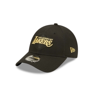 9forty New Era La Lakers Adjustable Gorras Negros | AEXLR-6804