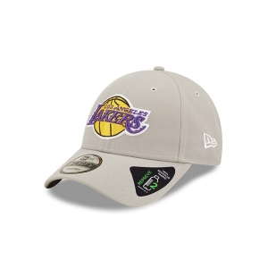 9forty New Era La Lakers Repreve Adjustable Gorras Grises | PKHVA-6251