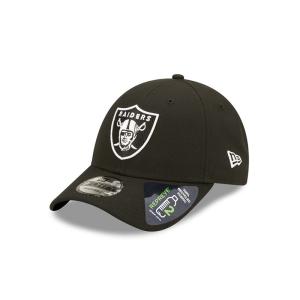 9forty New Era Las Vegas Raiders Repreve Neon Adjustable Gorras Negros | GWODI-9061