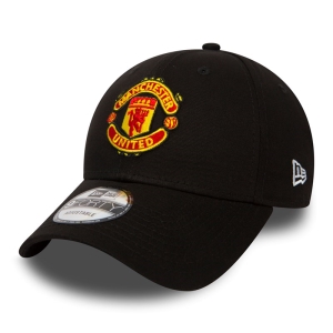 9forty New Era Manchester United Essential Gorras Negros | CMUAZ-2813