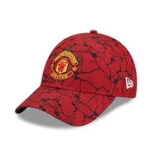9forty New Era Manchester United Marble Adjustable Gorras Rojos | ZVHQK-7038